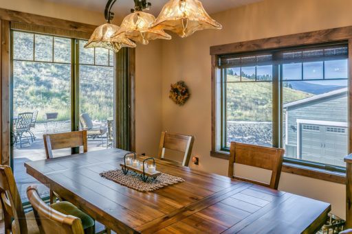 Stone Mountain Rustic Dining Room